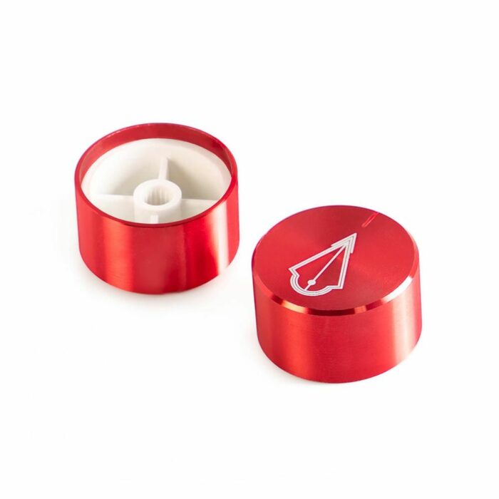 Peak Red Aluminum Knob For Lazur Tattoo Power Supply