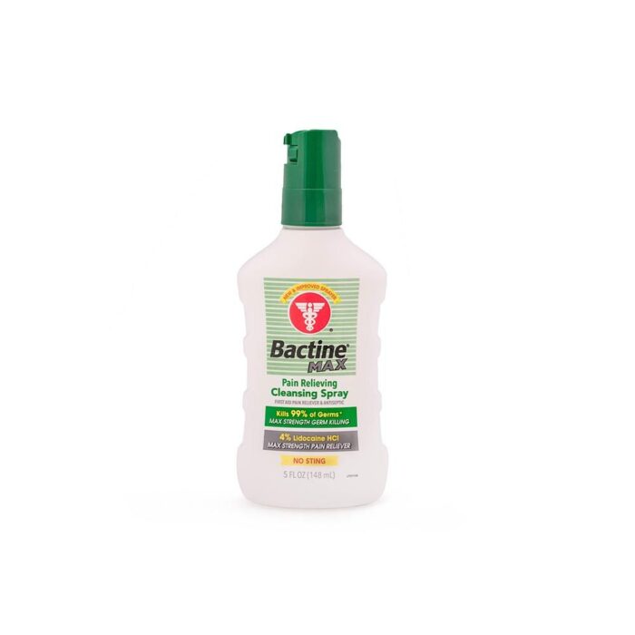 Bactine Max — First Aid Anesthetic & Antiseptic — 5oz Spray Bottle - Image 2