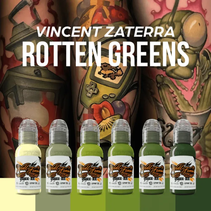 World Famous Vincent Zattera Rotten Green Set